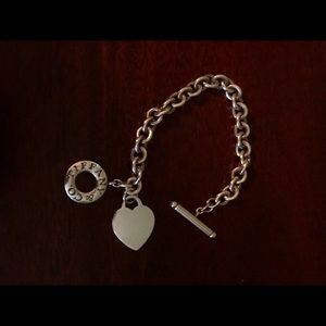 Authentic Tiffany heart bracket